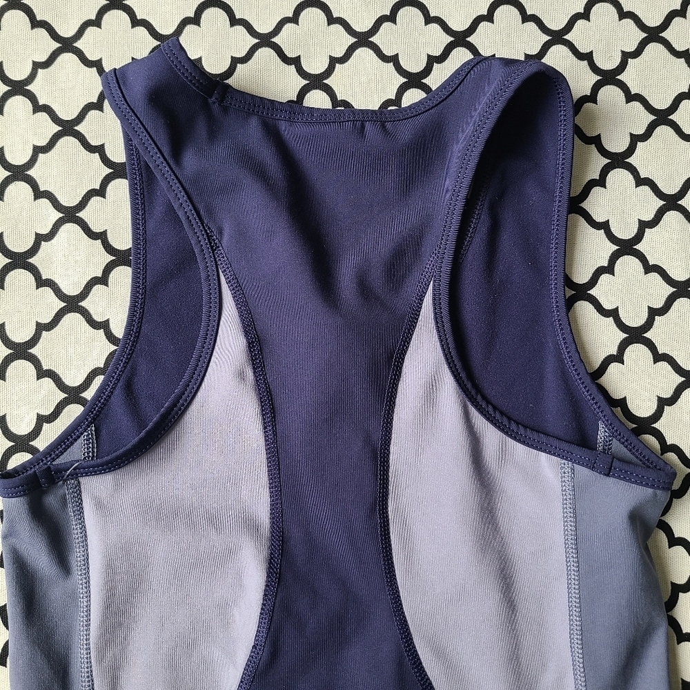 Gymshark Illusion Colorblock Racerback Tank Top Size XS - Picture 5 of 8